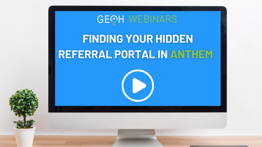 FINDING YOUR HIDDEN REFERRAL PORTAL IN ANTHEM (play)